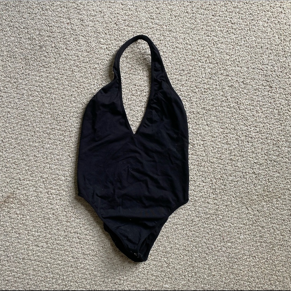 deep cut body suit flattering on all body types